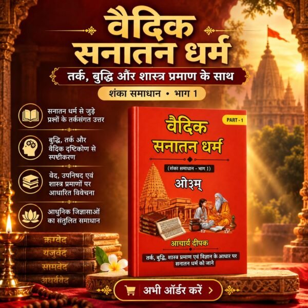 Vedic Sanatan Dharma Book Advertisement Vaidik Sanatan Dharma (Shanka Samadhan) Paperback Book (Hard Copy)